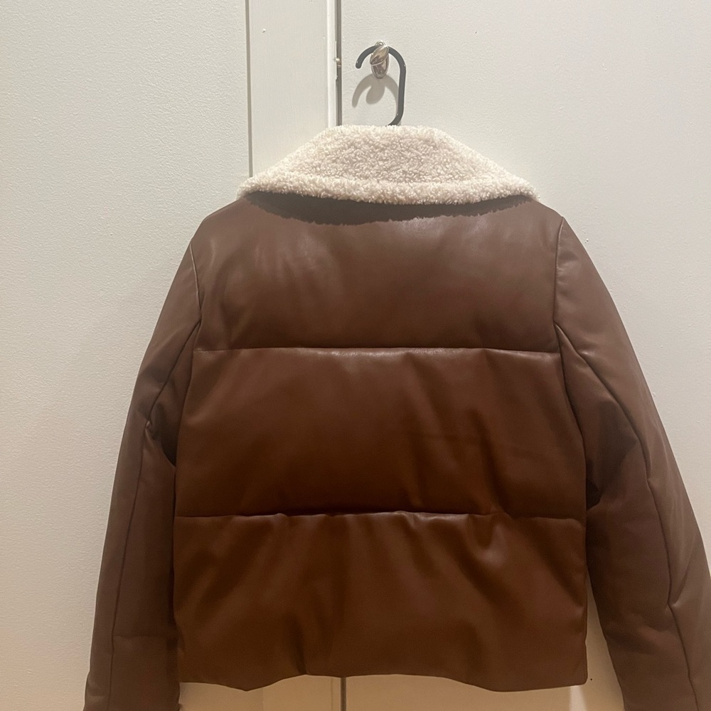 Levi’s leather bomber jacket